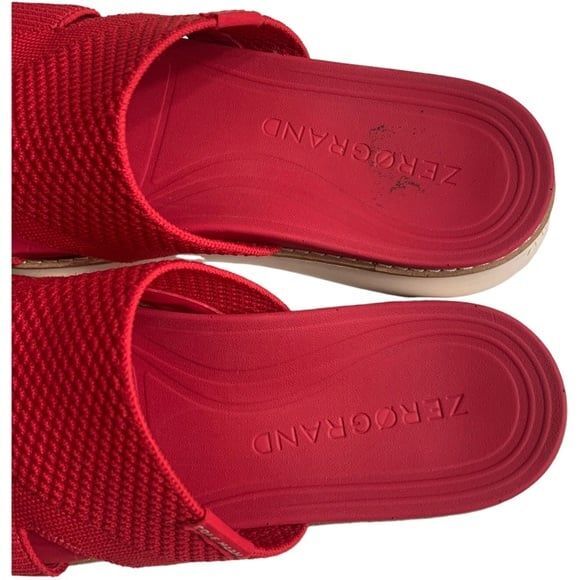 COLE HAAN Zerogrand Global Stitchlite Sandals Love Potion Pink Size 9 - Picture 6 of 6